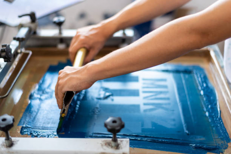 Camisa em Serigrafia Preço Vila Olímpia - Serigrafia em Camisetas