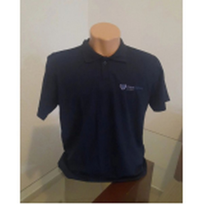 Camisa Polo Bordada Personalizada Preço Condessa de São Joaquim - Camisa Polo com Logo Bordado