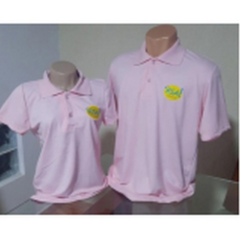 Camisa Polo Promocional Valores Campos Elíseos - Camisa Promocional para Uniforme Masculino