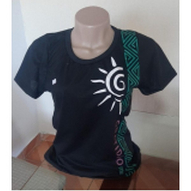 Camisa Promocional Carapicuíba - Camisa Promocional Social Feminina