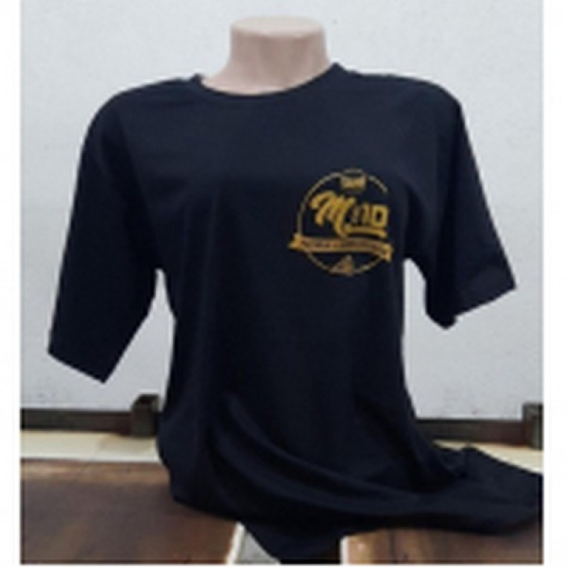 Camisas com Estampas Personalizadas Valor Itanhaém - Camiseta Estampada Feminina Personalizada