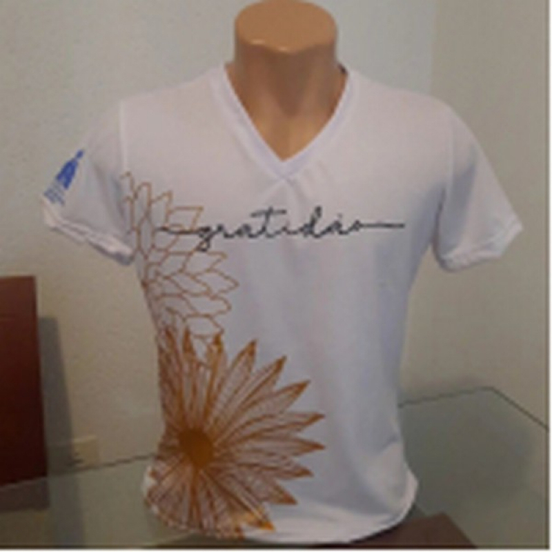 Camiseta Dry Fit para Sublimação São Vicente - Sublimação Dry Fit