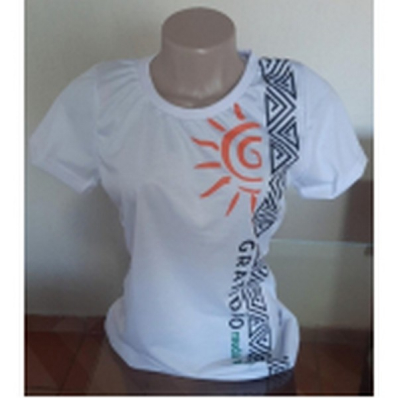 Camiseta Personalizada em Algodão Valores Embu Guaçú - Camiseta Personalizada Estampa Full Print