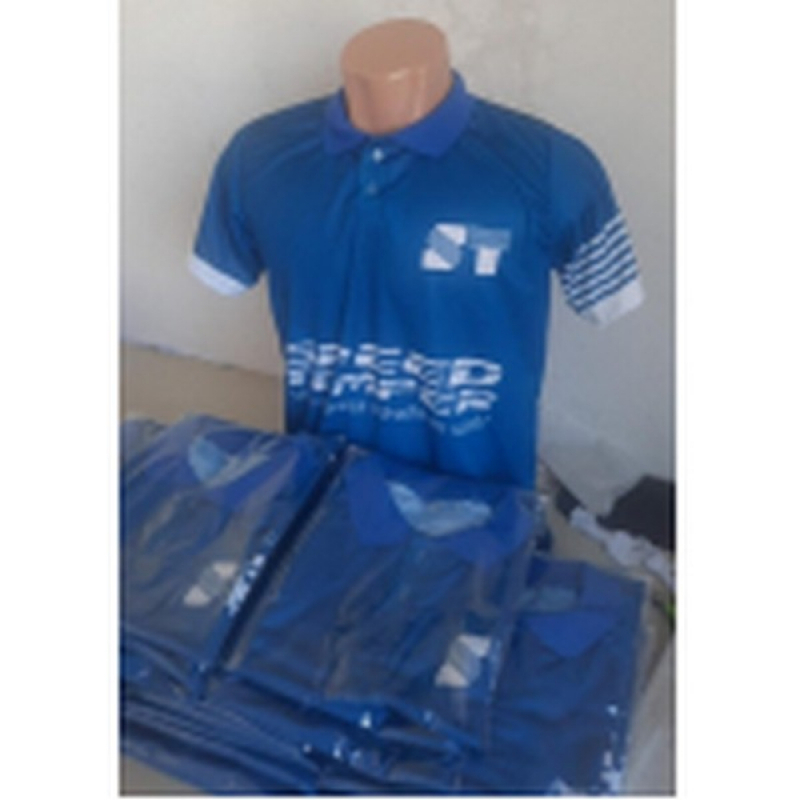 Camisetas Sublimadas Preço Taguaí - Camiseta Vermelha Sublimada