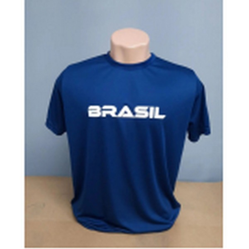 Camisetas Sublimadas Valor Araraquara - Camiseta Cinza Sublimada