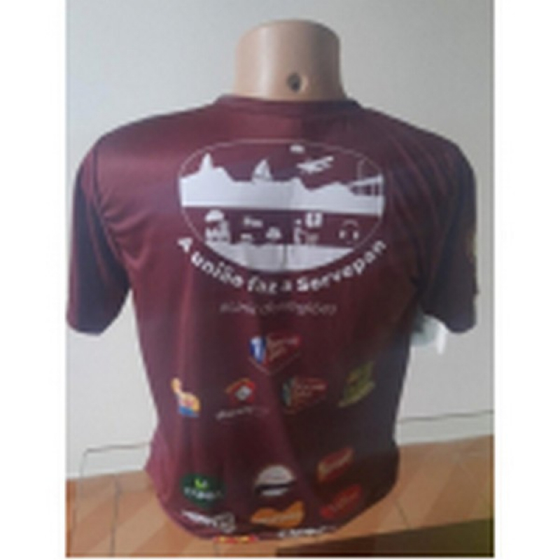 Confecção de Camiseta Básica Santa Bárbara DOeste - Confecção de Camisa de Uniforme