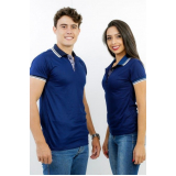 camisa polo bordada uniforme valor Caieiras